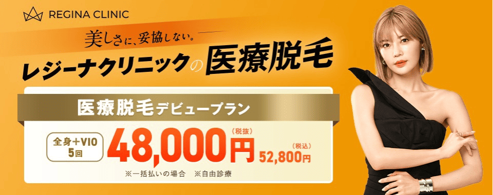 期間限定　医療脱毛デビュープランの画像