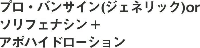 手汗プラン内容