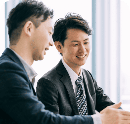 会議や商談中のイメージ